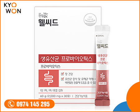 Wellseed Active Probitics - Hồng Sâm Kyowon Giá Tốt